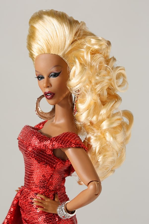 Red Realness The RUPAUL Doll