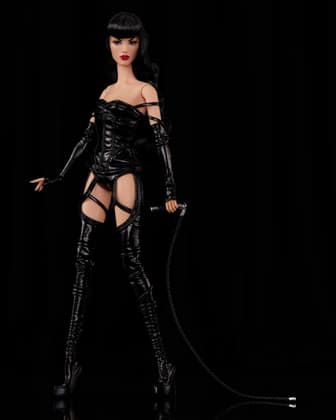 "Dark Angel" - Bettie Page Doll