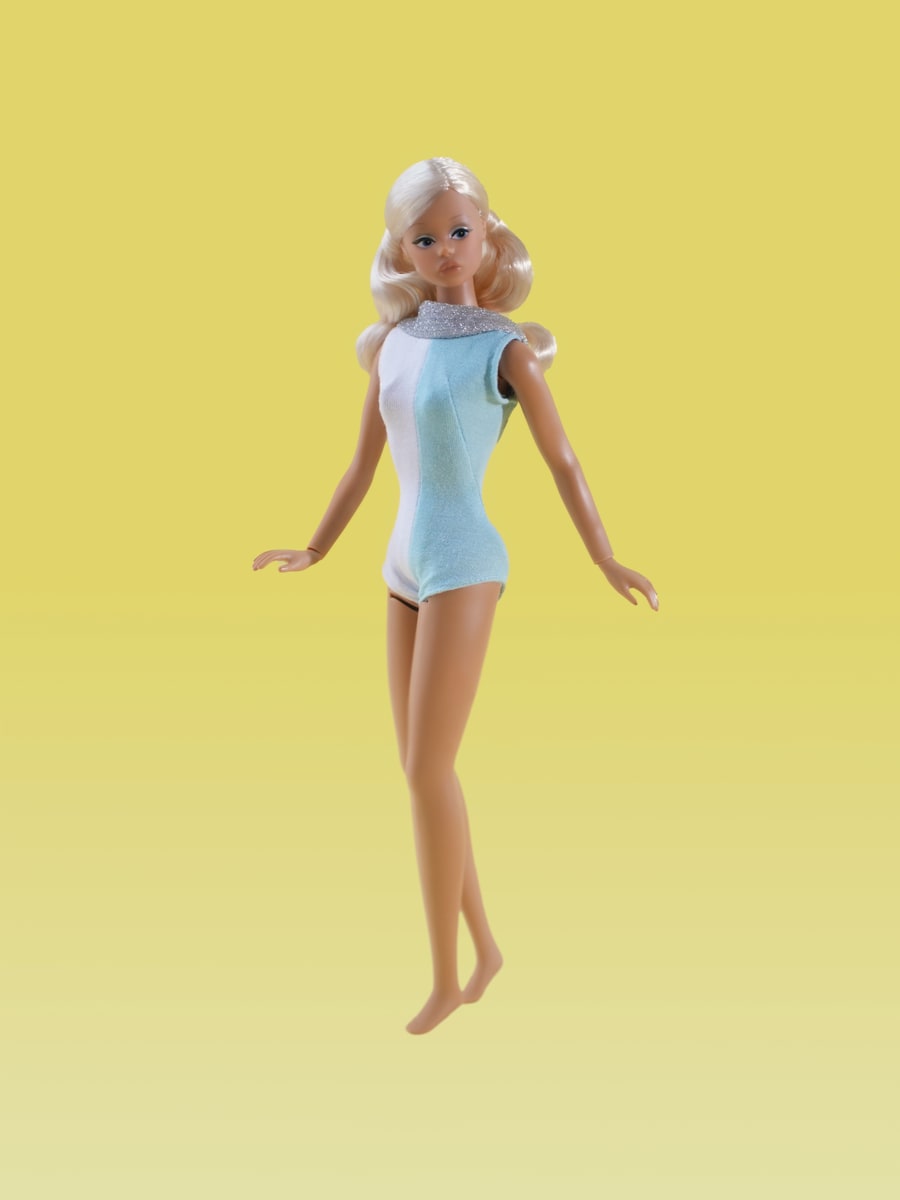 Silver Foam BRIGIGI Fashion Doll