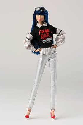 Punk Rock Rufus Blue